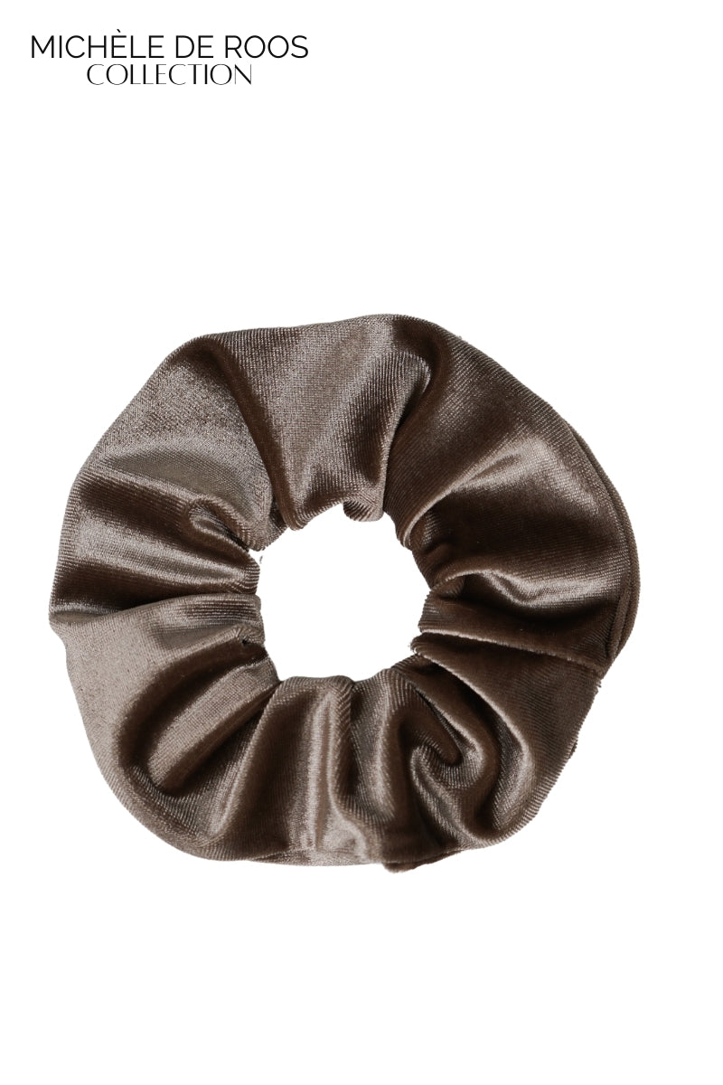 Scrunchie - Mocha Velvet