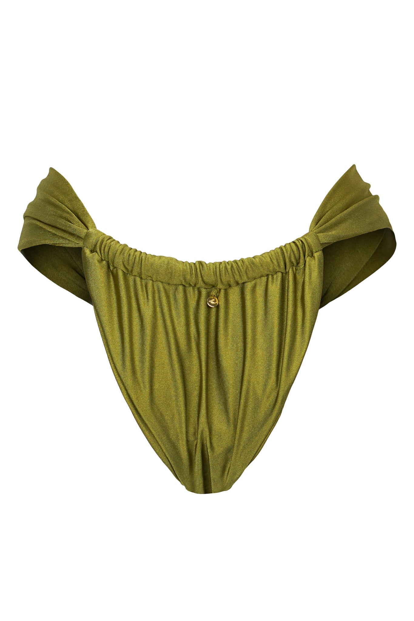 Cannes Bikini Hose - Shiny Matcha