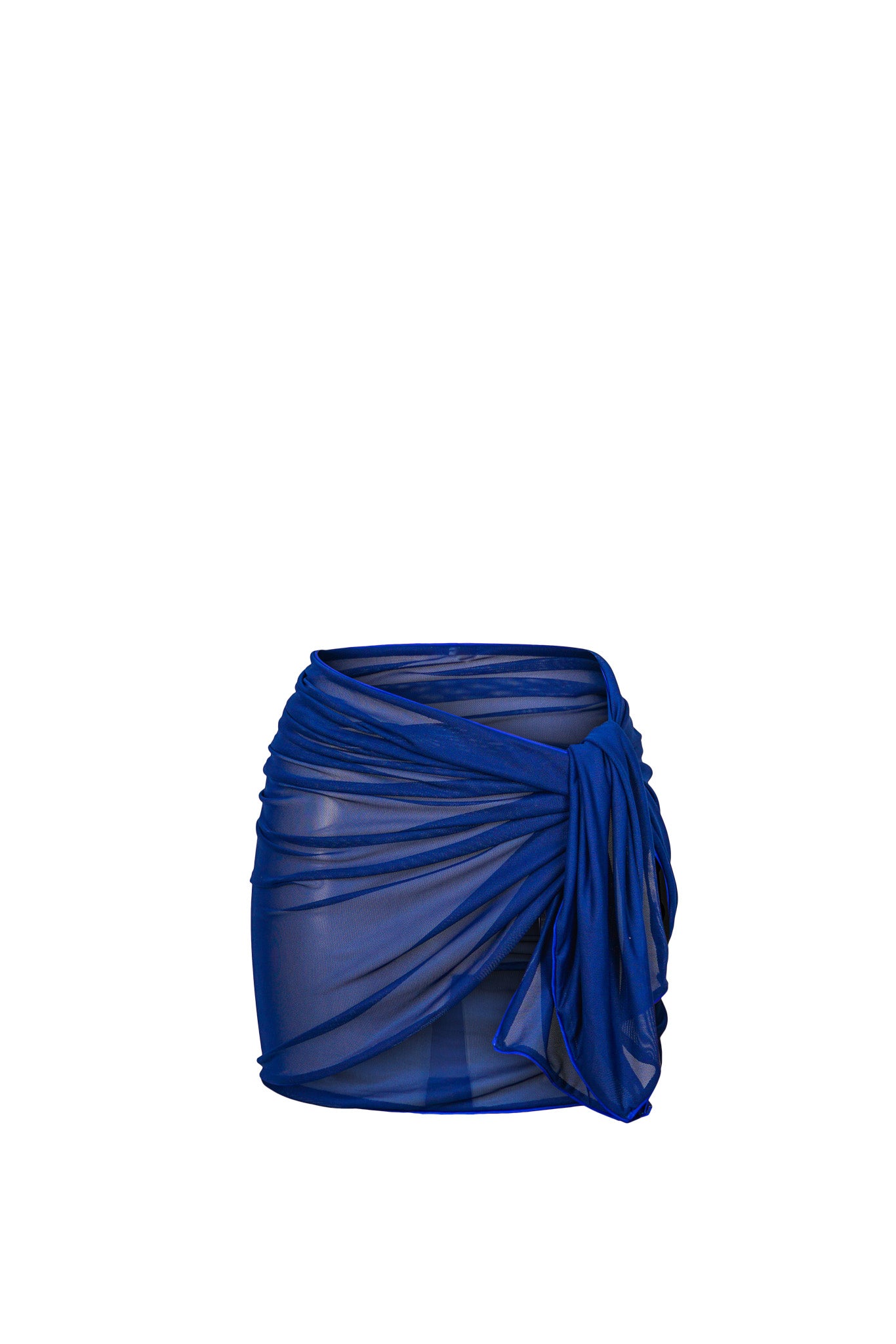 Bahamas Sarong - Royal Blue Mesh