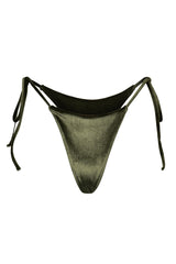 Tulum Bikini Hose - Olive Velvet