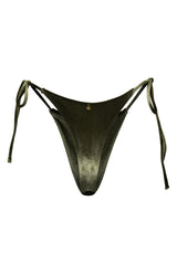 Tulum Bikini Hose - Olive Velvet