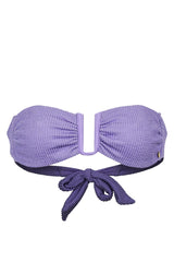 Aruba Bikini Oberteil - Lavender Crincle
