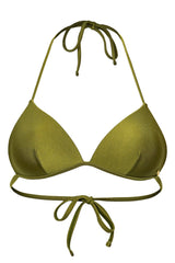 Tulum Bikini Oberteil - Shiny Matcha