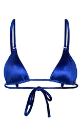 Venice Bikini Oberteil - Royal Blue Velvet